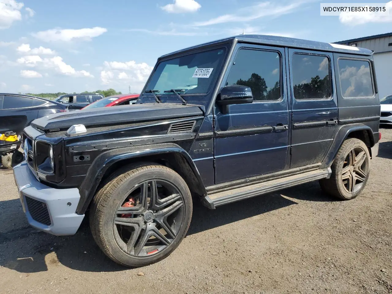 2005 Mercedes-Benz G 55 Amg VIN: WDCYR71E85X158915 Lot: 62751035
