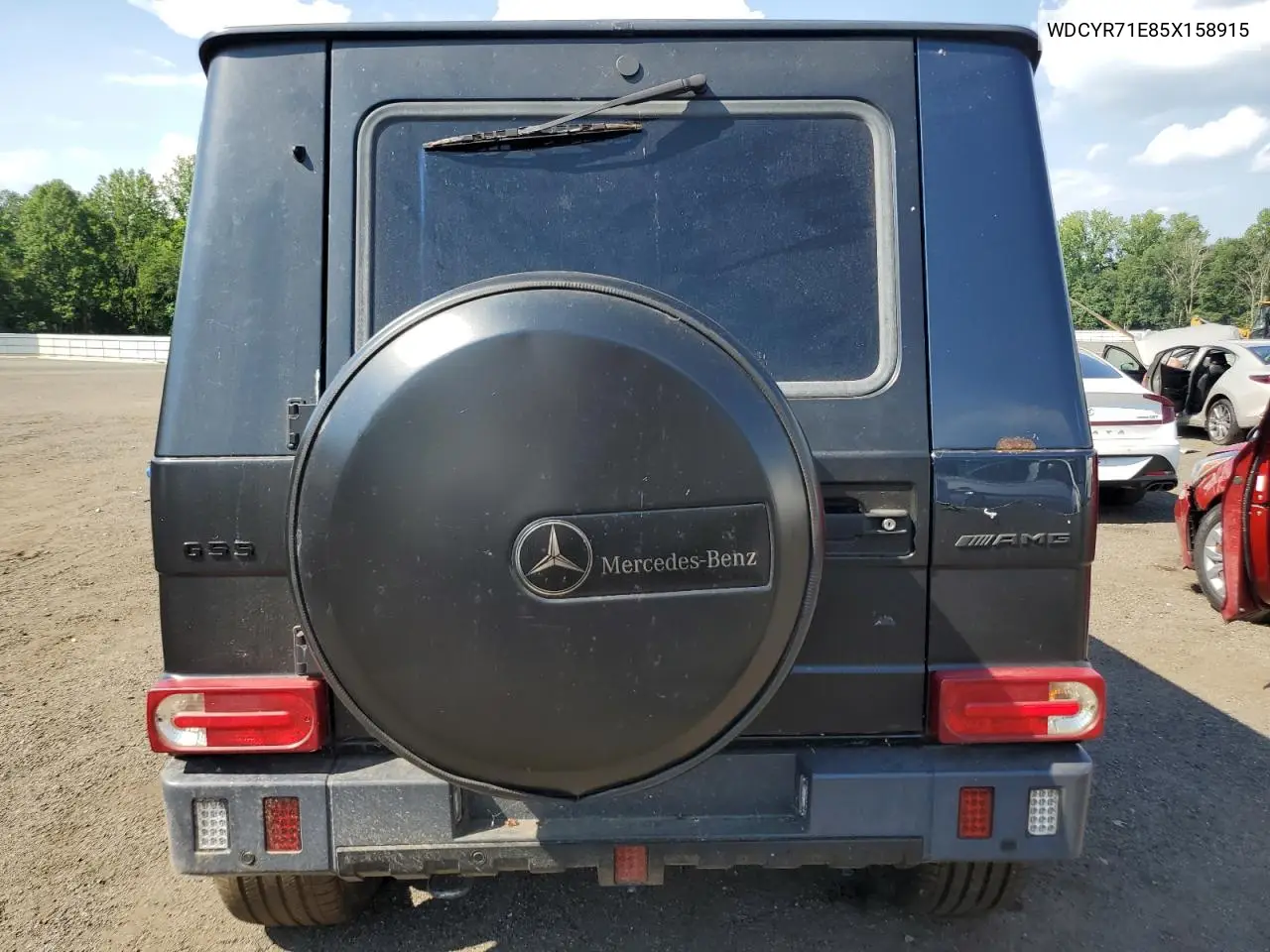 2005 Mercedes-Benz G 55 Amg VIN: WDCYR71E85X158915 Lot: 62751035