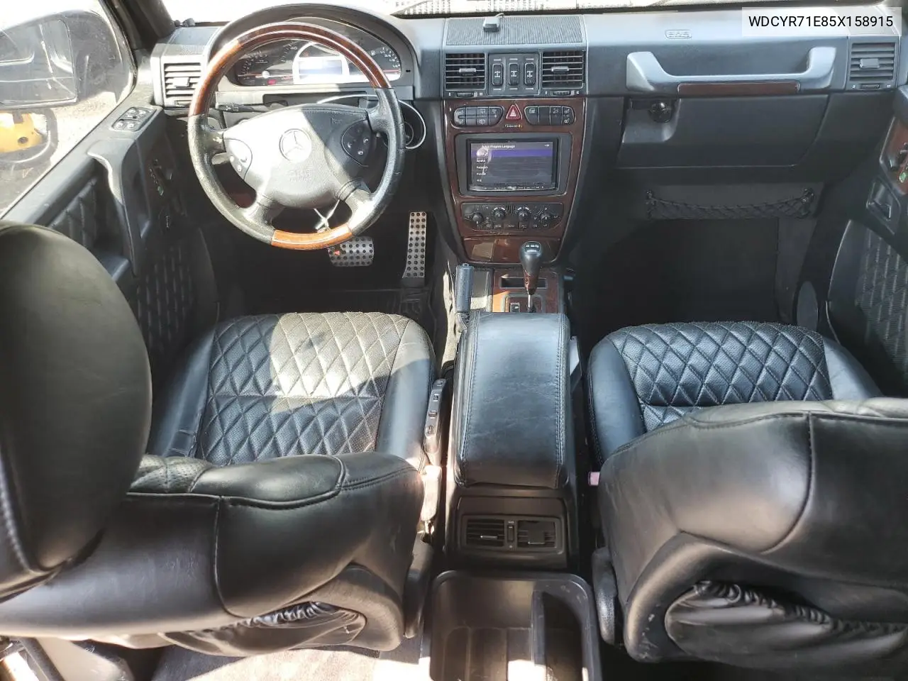 2005 Mercedes-Benz G 55 Amg VIN: WDCYR71E85X158915 Lot: 62751035