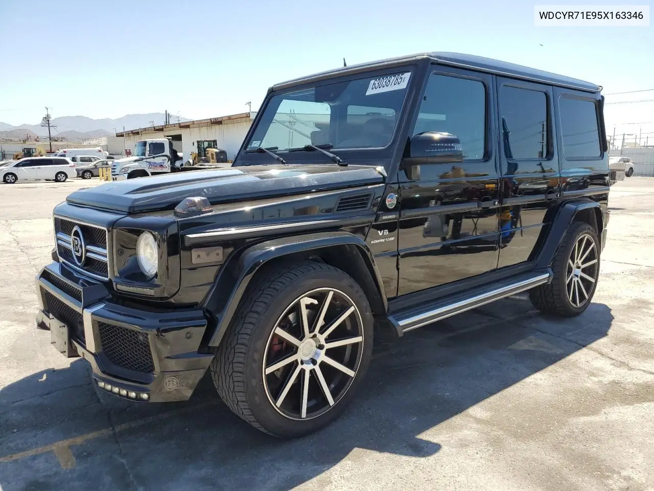 2005 Mercedes-Benz G 55 Amg VIN: WDCYR71E95X163346 Lot: 63038785