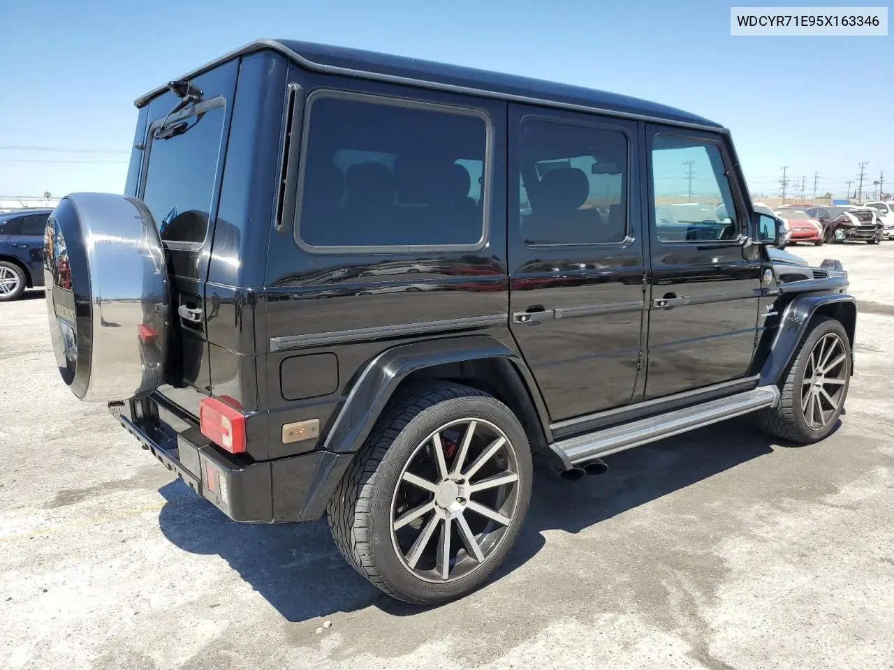 2005 Mercedes-Benz G 55 Amg VIN: WDCYR71E95X163346 Lot: 63038785