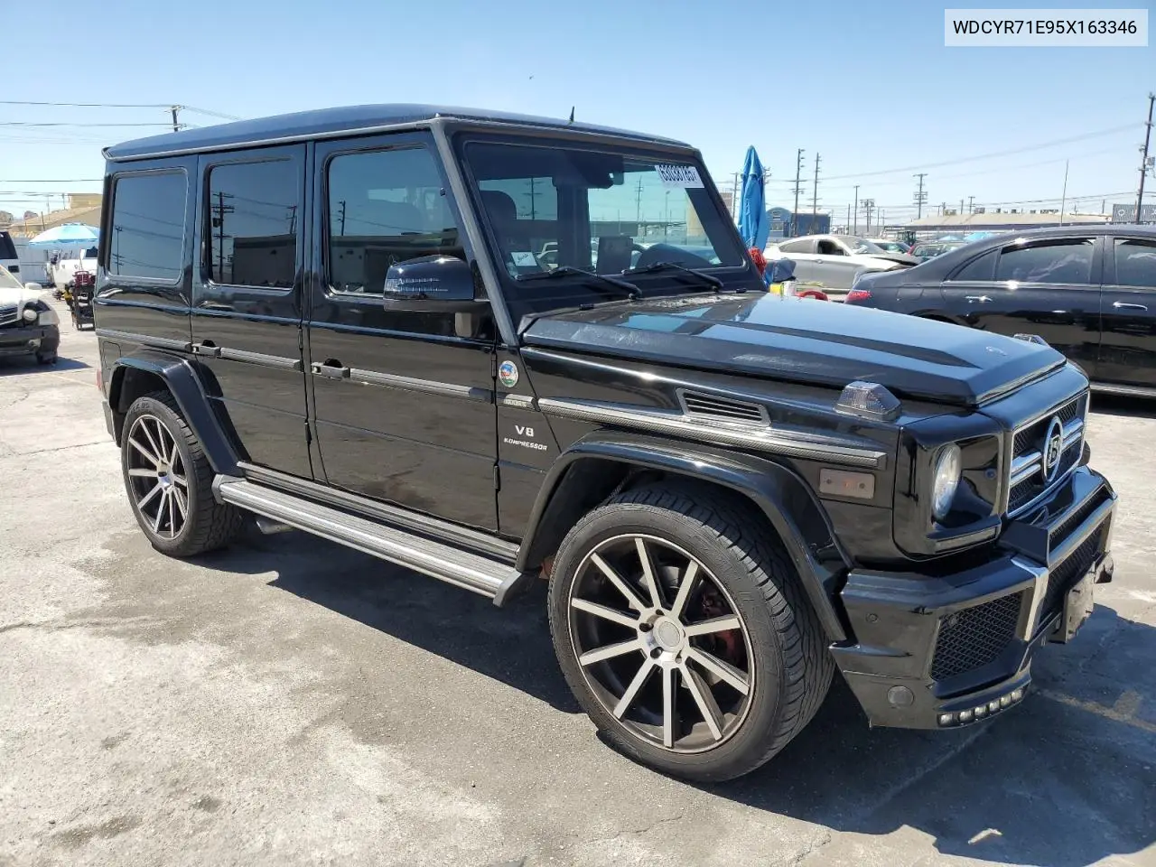 2005 Mercedes-Benz G 55 Amg VIN: WDCYR71E95X163346 Lot: 63038785