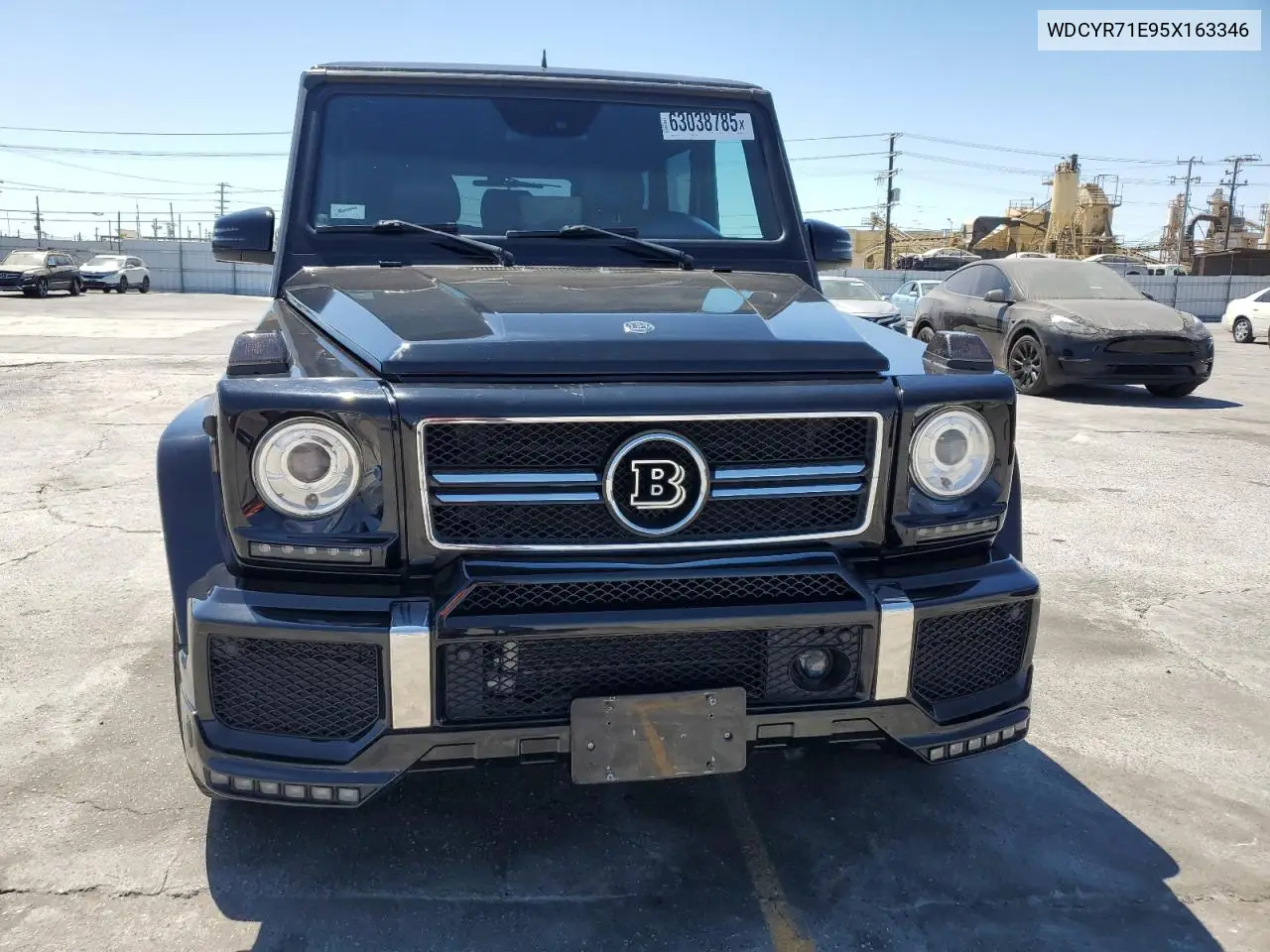 2005 Mercedes-Benz G 55 Amg VIN: WDCYR71E95X163346 Lot: 63038785