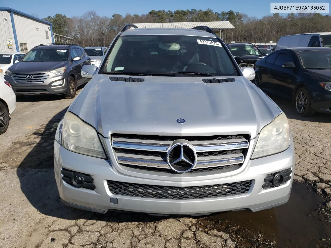 2007 Mercedes-Benz Gl 450 4Matic VIN: 4JGBF71E97A135052 Lot: 42873075