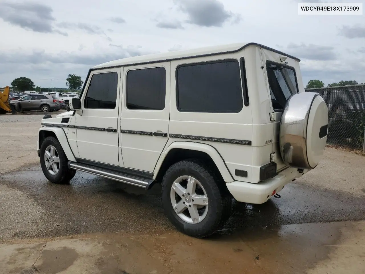 2008 Mercedes-Benz G 500 VIN: WDCYR49E18X173909 Lot: 56540615