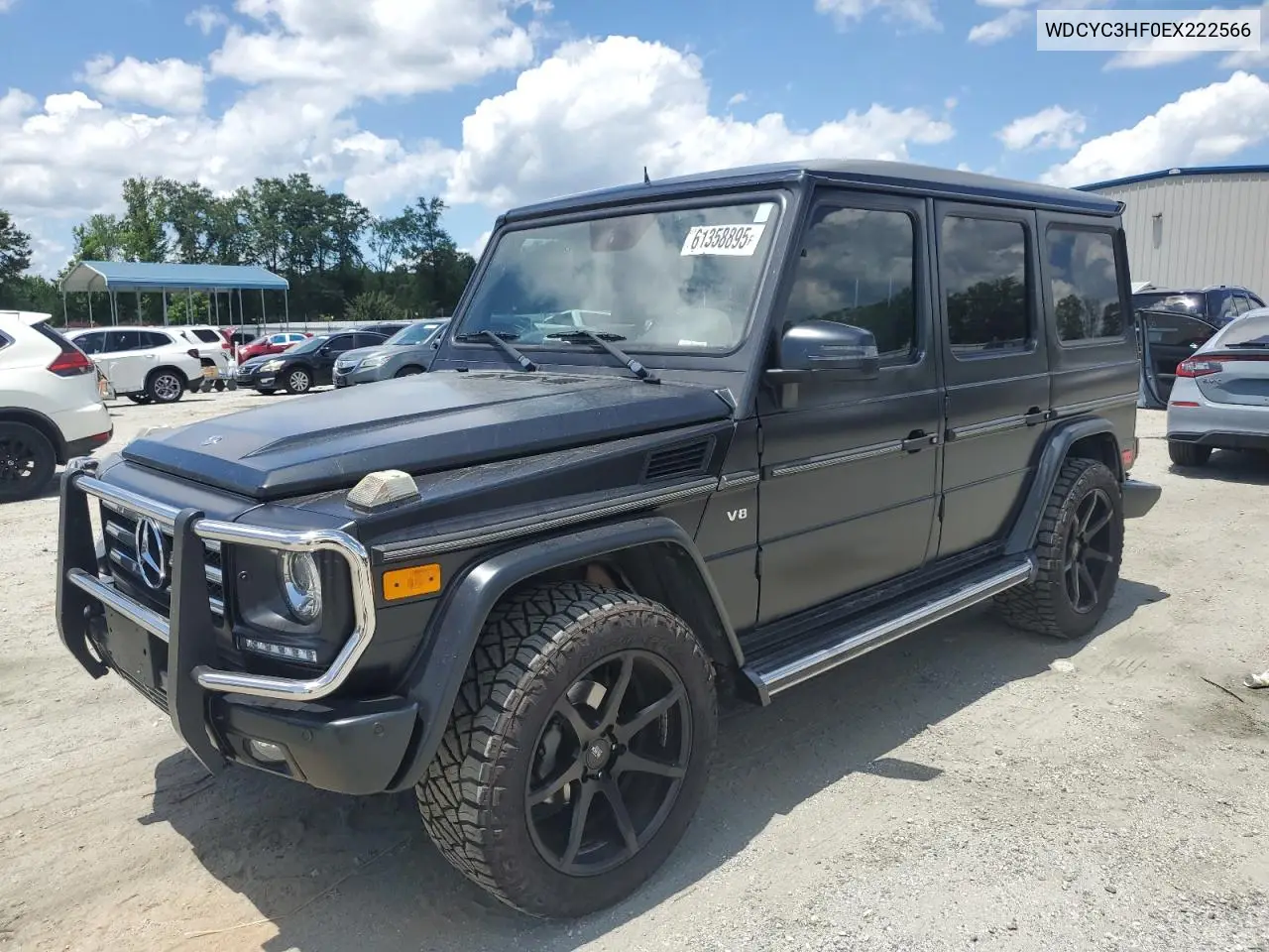 2014 Mercedes-Benz G 550 VIN: WDCYC3HF0EX222566 Lot: 61358895