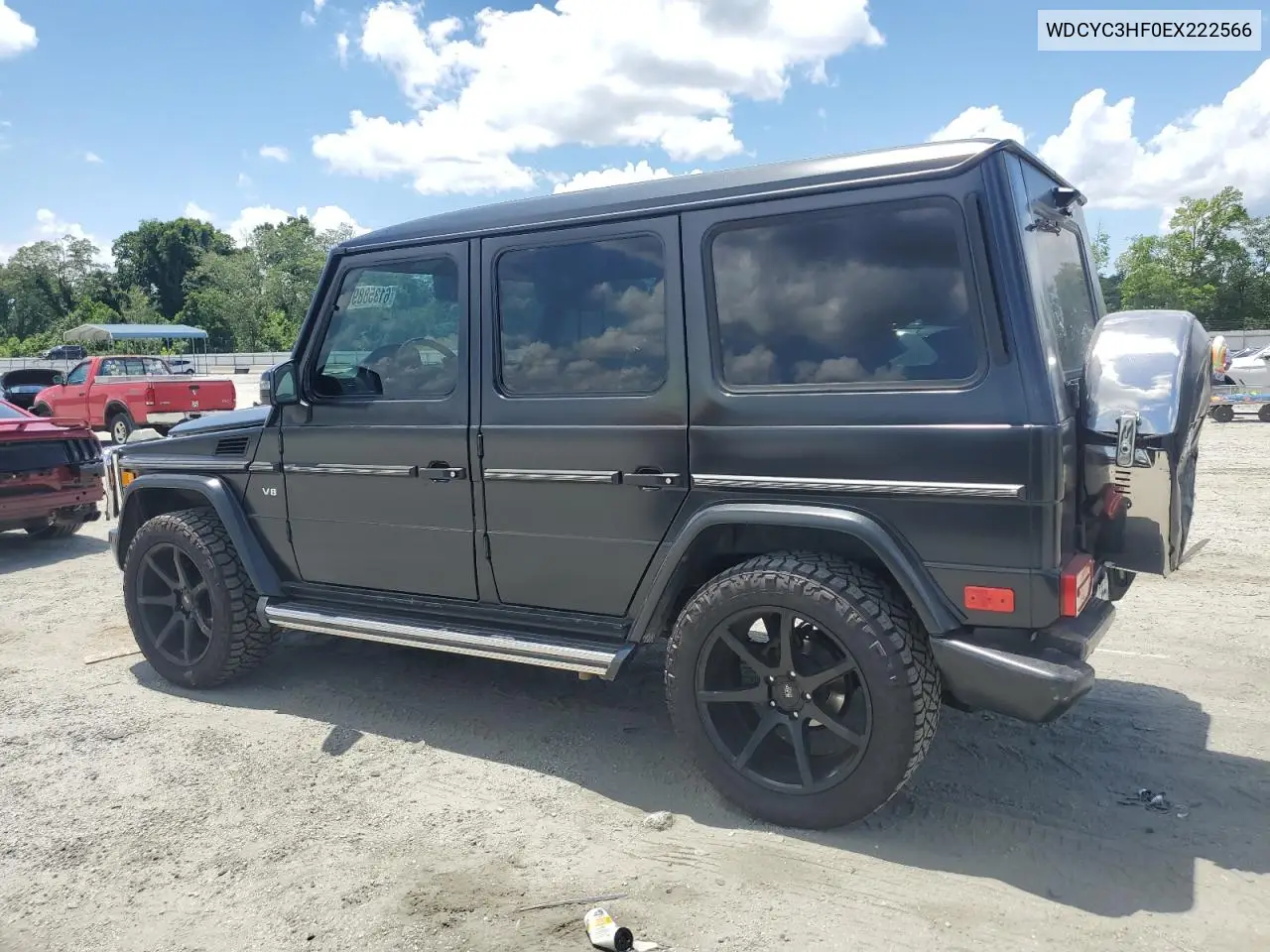 2014 Mercedes-Benz G 550 VIN: WDCYC3HF0EX222566 Lot: 61358895