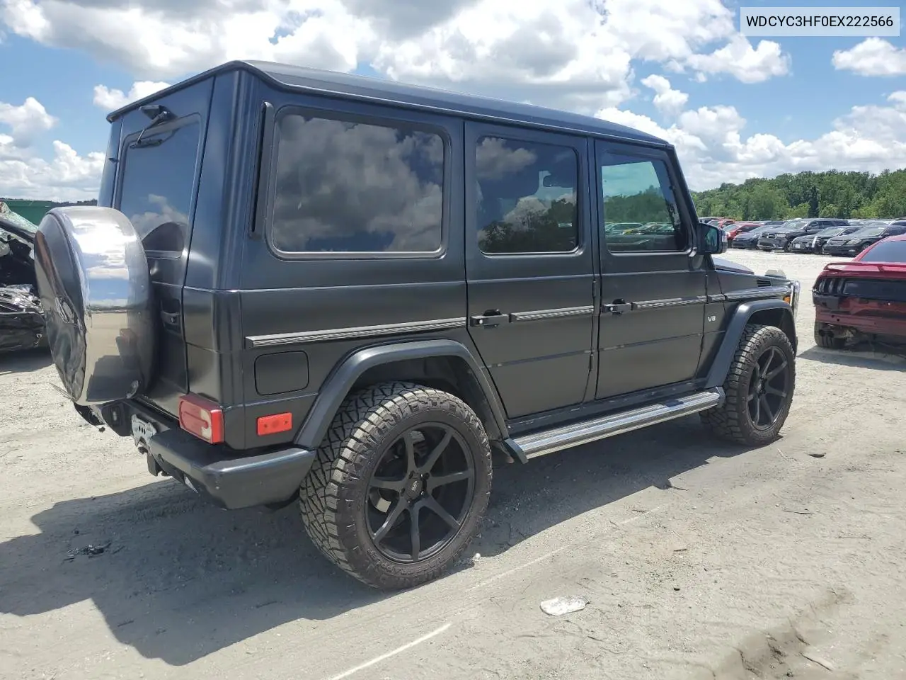 2014 Mercedes-Benz G 550 VIN: WDCYC3HF0EX222566 Lot: 61358895