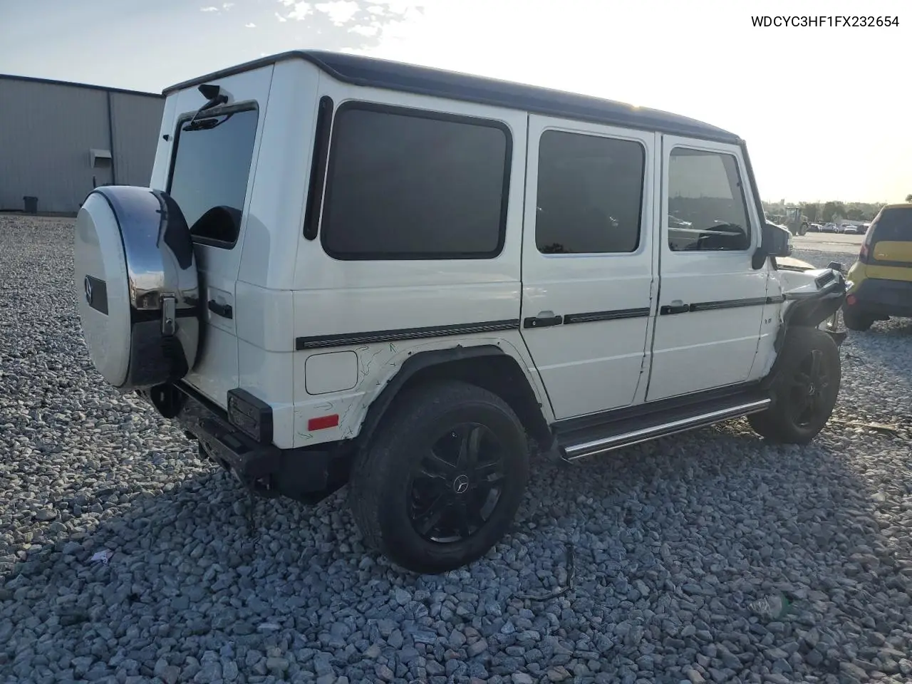 2015 Mercedes-Benz G 550 VIN: WDCYC3HF1FX232654 Lot: 62657025