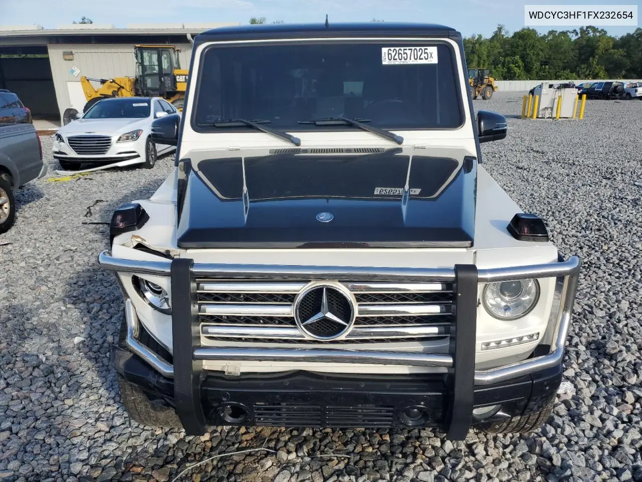 2015 Mercedes-Benz G 550 VIN: WDCYC3HF1FX232654 Lot: 62657025