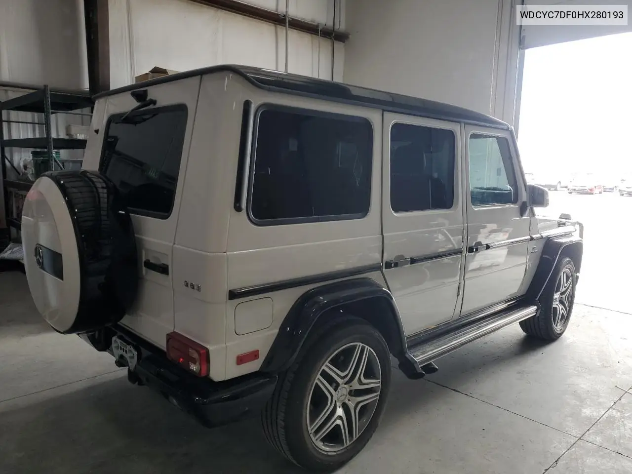 2017 Mercedes-Benz G 63 Amg VIN: WDCYC7DF0HX280193 Lot: 54972015