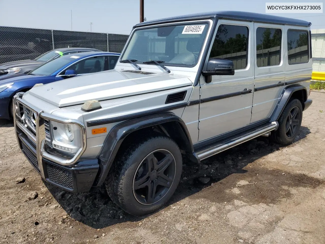 2017 Mercedes-Benz G 550 VIN: WDCYC3KFXHX273005 Lot: 60046905
