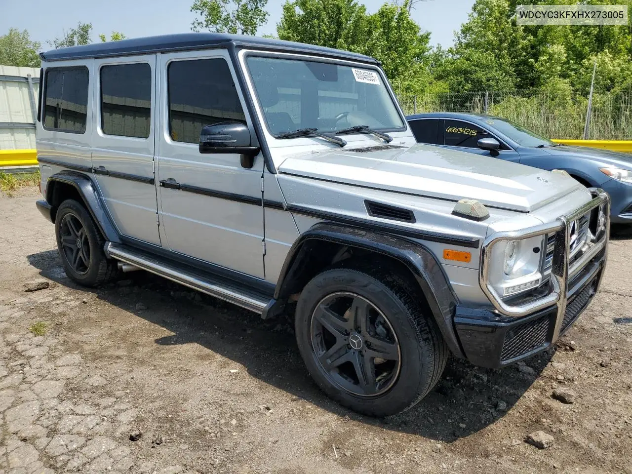 2017 Mercedes-Benz G 550 VIN: WDCYC3KFXHX273005 Lot: 60046905