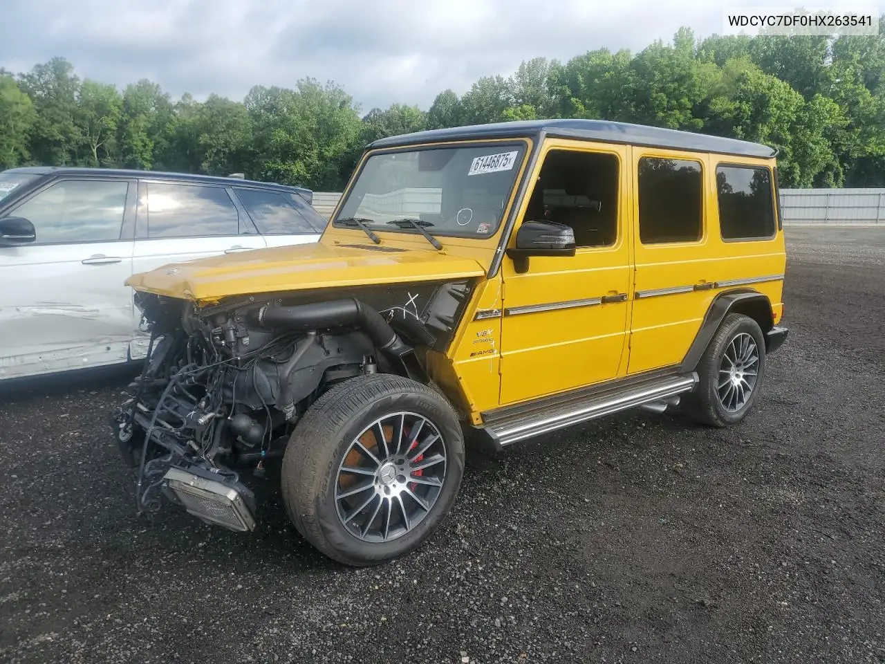 2017 Mercedes-Benz G 63 Amg VIN: WDCYC7DF0HX263541 Lot: 61446875