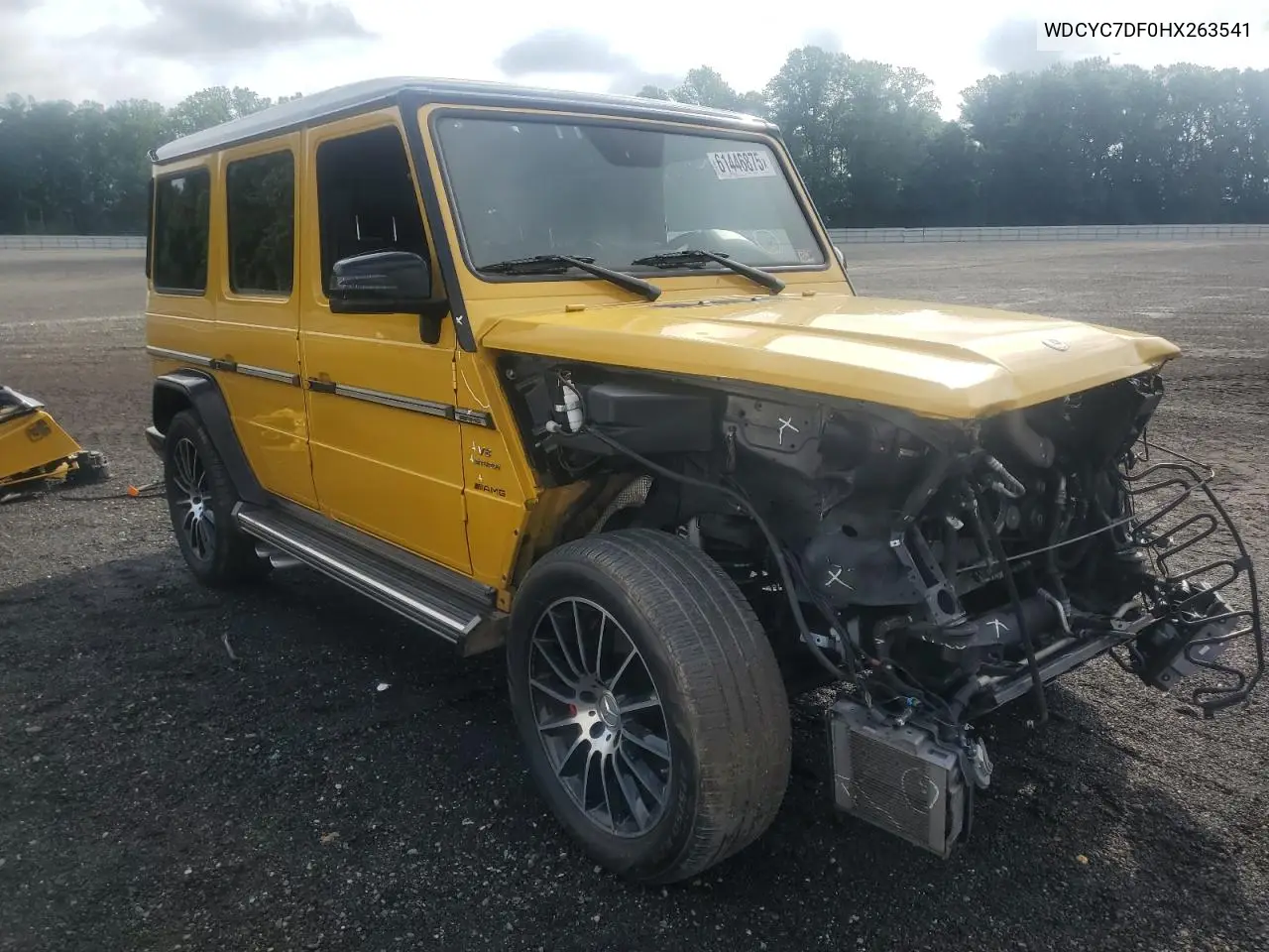2017 Mercedes-Benz G 63 Amg VIN: WDCYC7DF0HX263541 Lot: 61446875