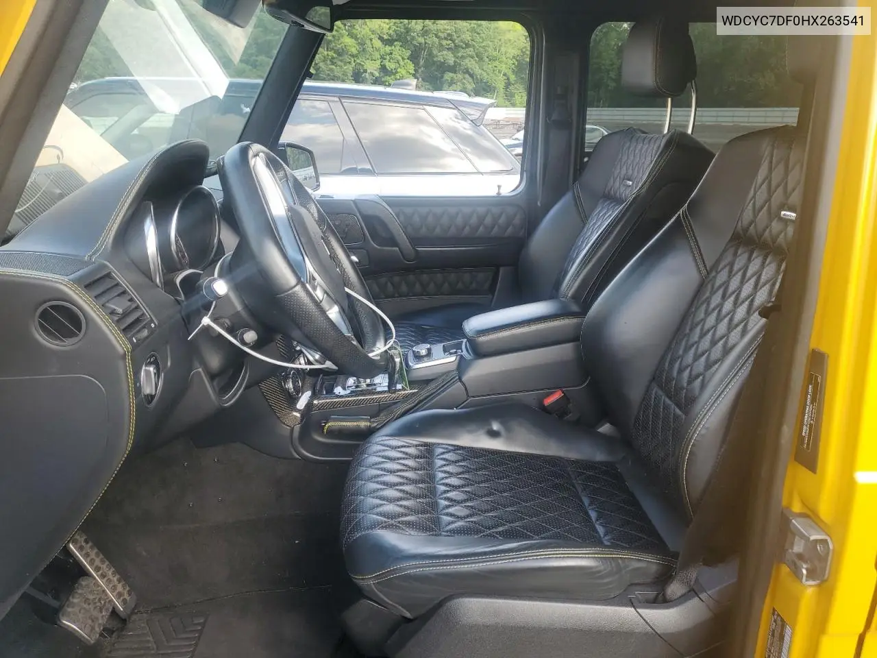 2017 Mercedes-Benz G 63 Amg VIN: WDCYC7DF0HX263541 Lot: 61446875