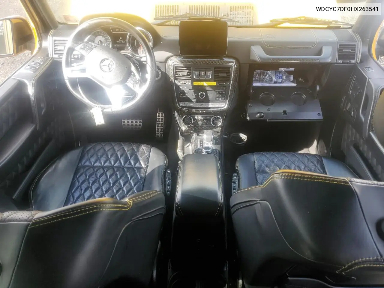 2017 Mercedes-Benz G 63 Amg VIN: WDCYC7DF0HX263541 Lot: 61446875