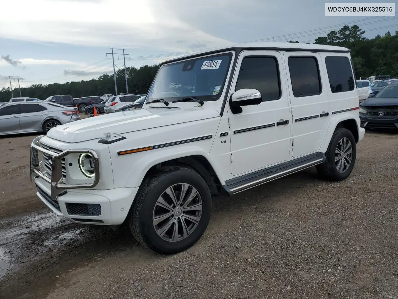 2019 Mercedes-Benz G 550 VIN: WDCYC6BJ4KX325516 Lot: 61050515
