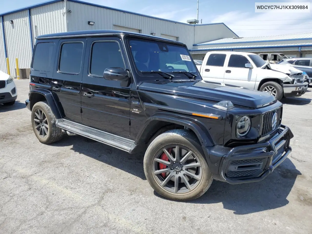 2019 Mercedes-Benz G 63 Amg VIN: WDCYC7HJ1KX309884 Lot: 62351365