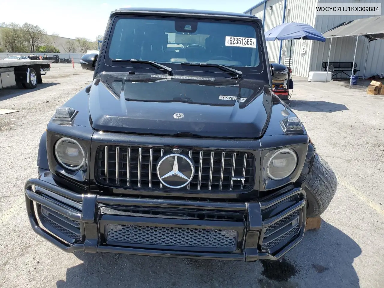 2019 Mercedes-Benz G 63 Amg VIN: WDCYC7HJ1KX309884 Lot: 62351365