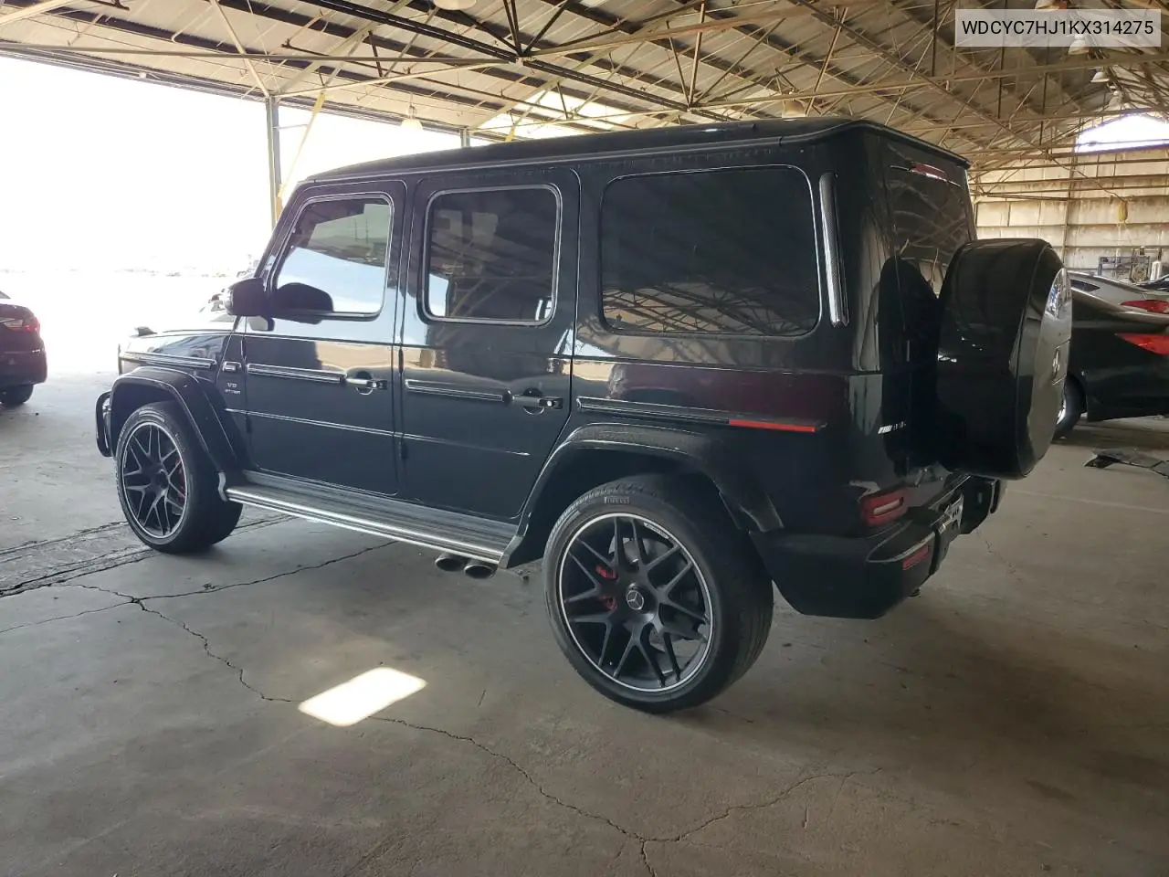 2019 Mercedes-Benz G 63 Amg VIN: WDCYC7HJ1KX314275 Lot: 63791995