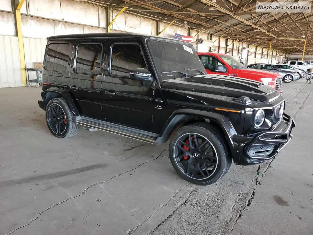2019 Mercedes-Benz G 63 Amg VIN: WDCYC7HJ1KX314275 Lot: 63791995