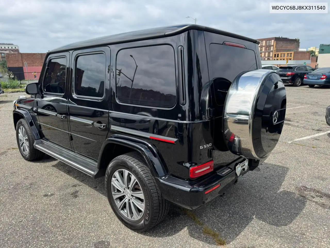 2019 Mercedes-Benz G 550 VIN: WDCYC6BJ8KX311540 Lot: 65847215