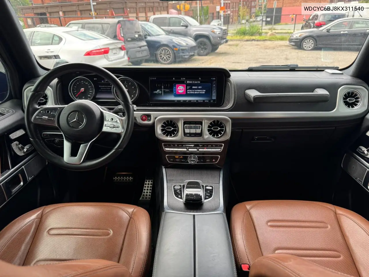 2019 Mercedes-Benz G 550 VIN: WDCYC6BJ8KX311540 Lot: 65847215
