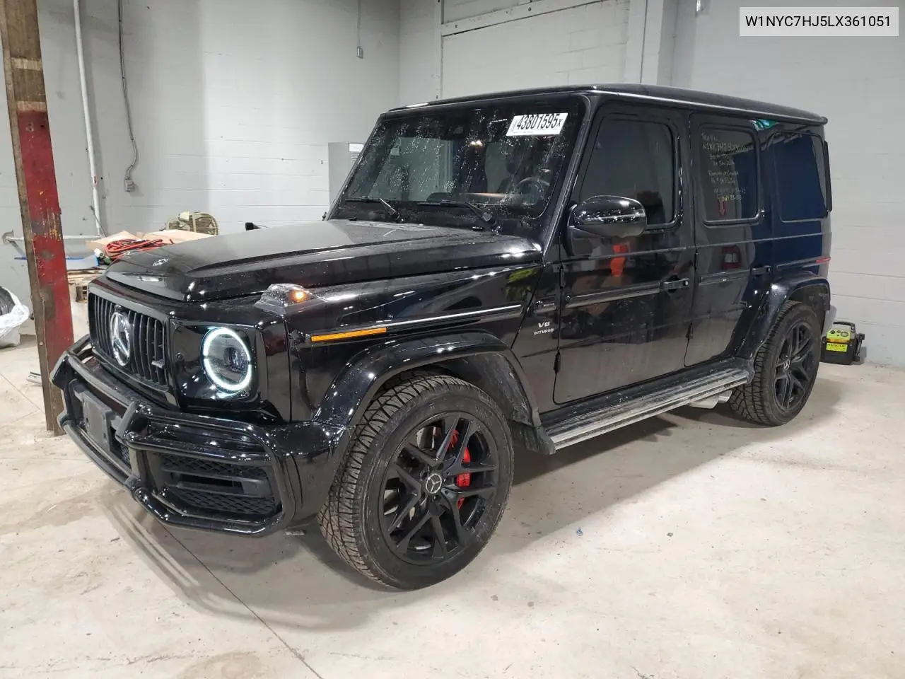 2020 Mercedes-Benz G 63 Amg VIN: W1NYC7HJ5LX361051 Lot: 43801595