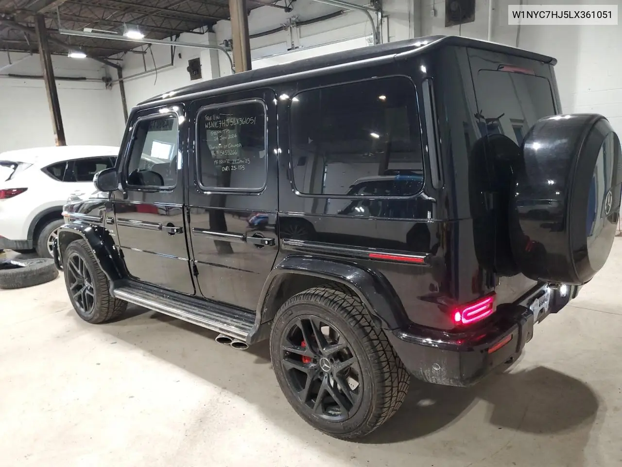 2020 Mercedes-Benz G 63 Amg VIN: W1NYC7HJ5LX361051 Lot: 43801595