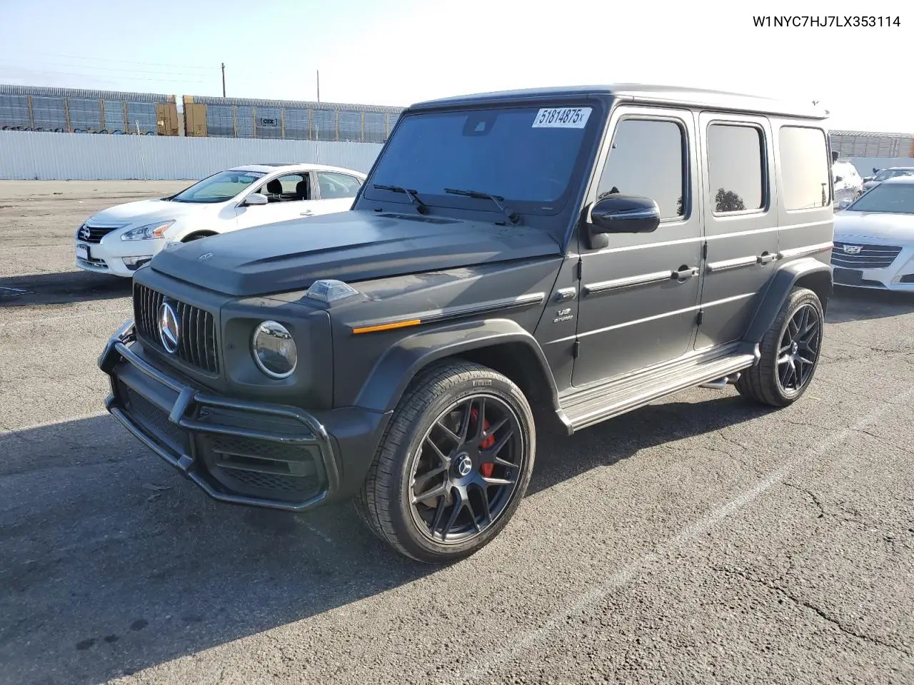 2020 Mercedes-Benz G 63 Amg VIN: W1NYC7HJ7LX353114 Lot: 51814875