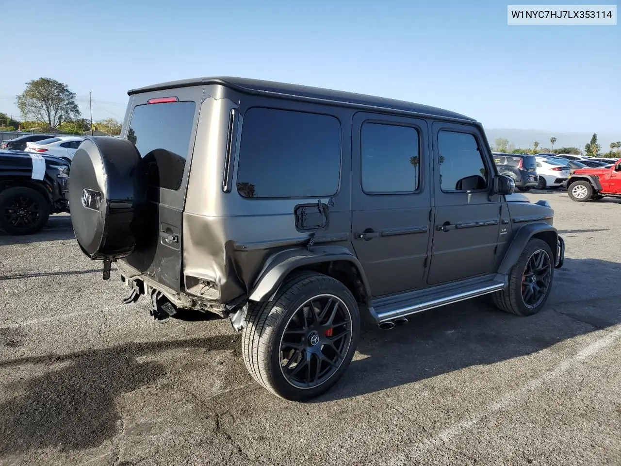 2020 Mercedes-Benz G 63 Amg VIN: W1NYC7HJ7LX353114 Lot: 51814875