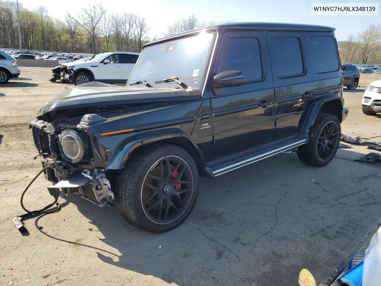 2020 Mercedes-Benz G 63 Amg VIN: W1NYC7HJ9LX348139 Lot: 54320405