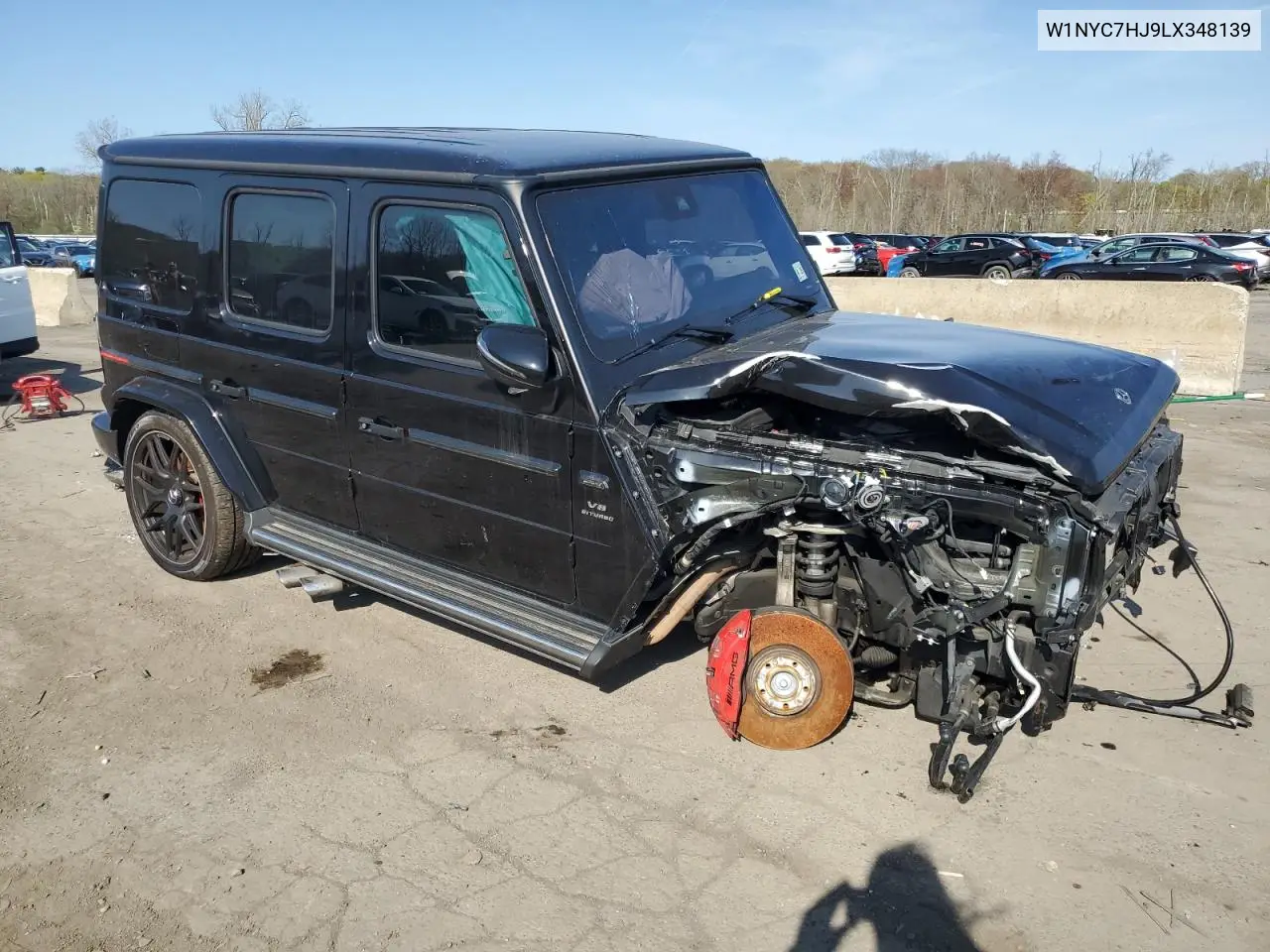 2020 Mercedes-Benz G 63 Amg VIN: W1NYC7HJ9LX348139 Lot: 54320405
