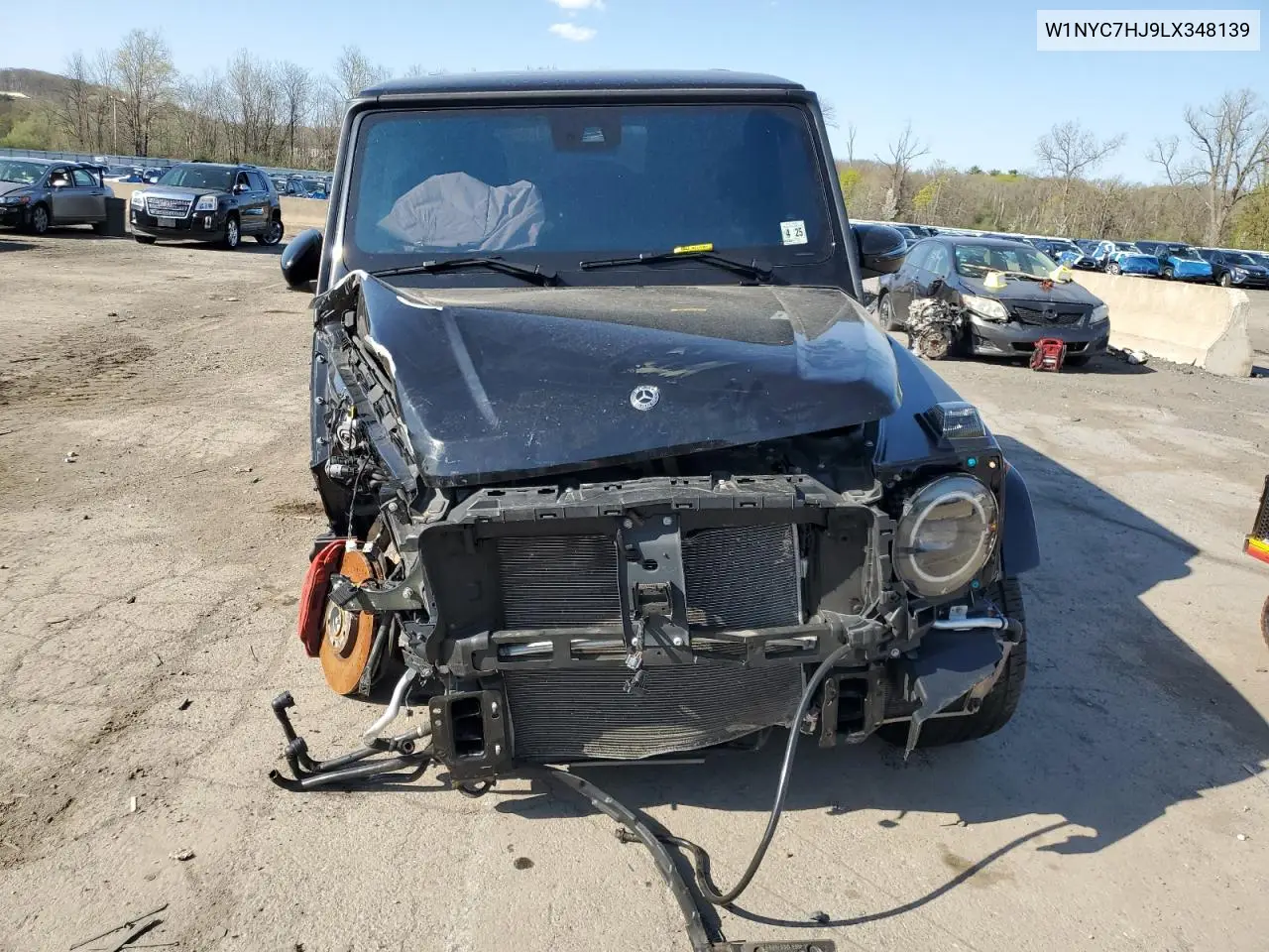 2020 Mercedes-Benz G 63 Amg VIN: W1NYC7HJ9LX348139 Lot: 54320405