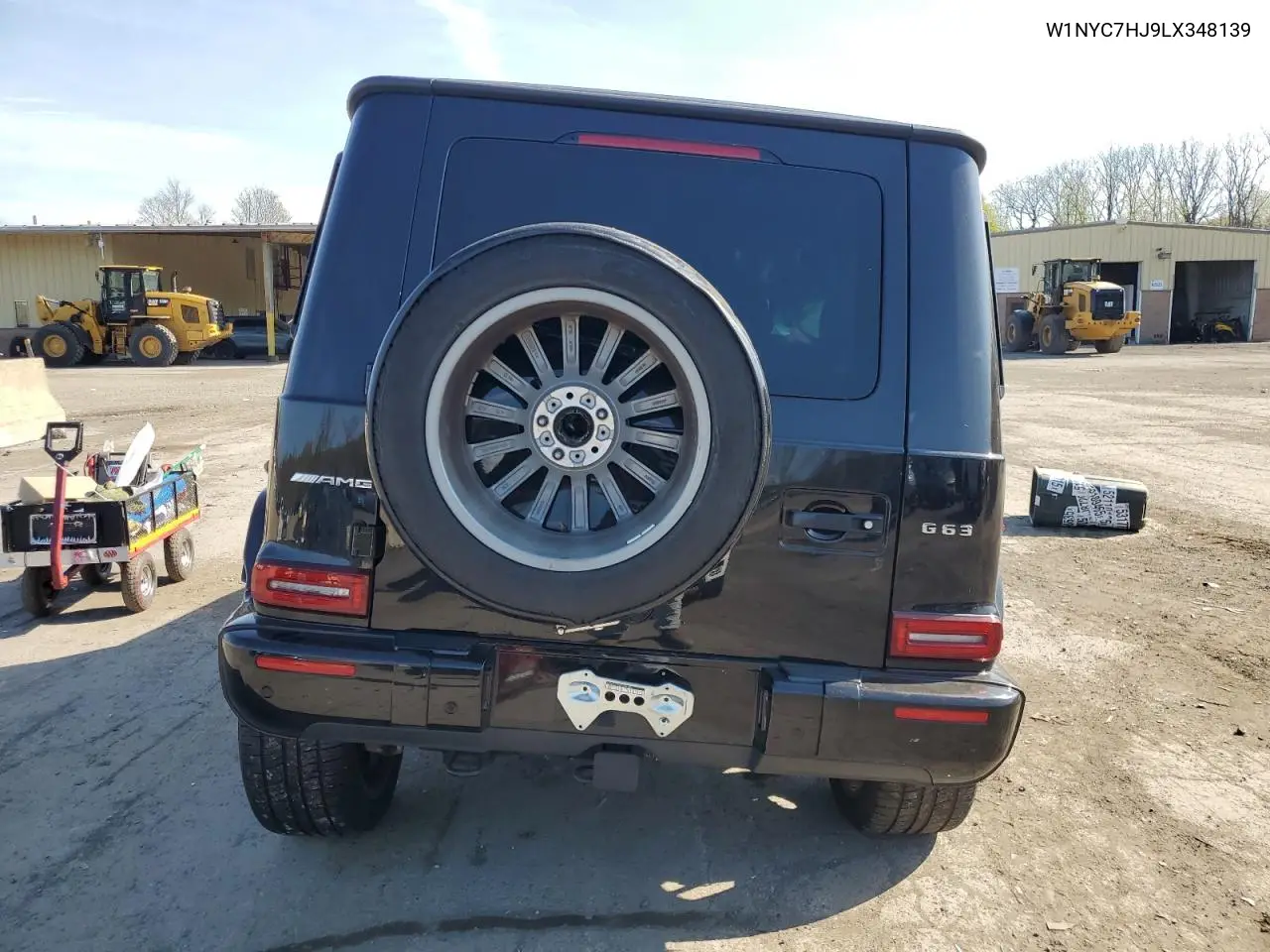 2020 Mercedes-Benz G 63 Amg VIN: W1NYC7HJ9LX348139 Lot: 54320405