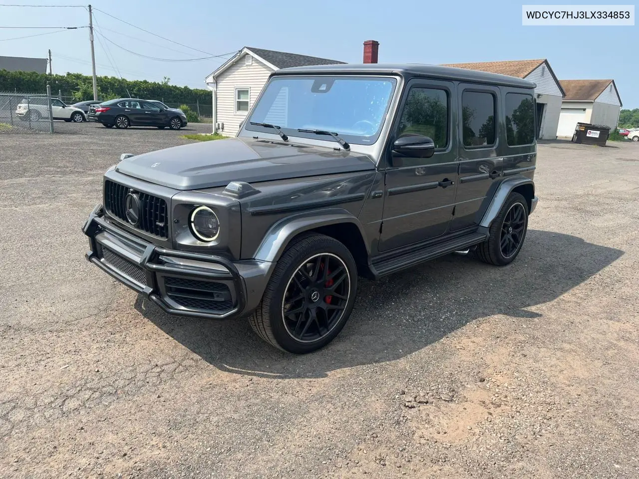 2020 Mercedes-Benz G 63 Amg VIN: WDCYC7HJ3LX334853 Lot: 60224255