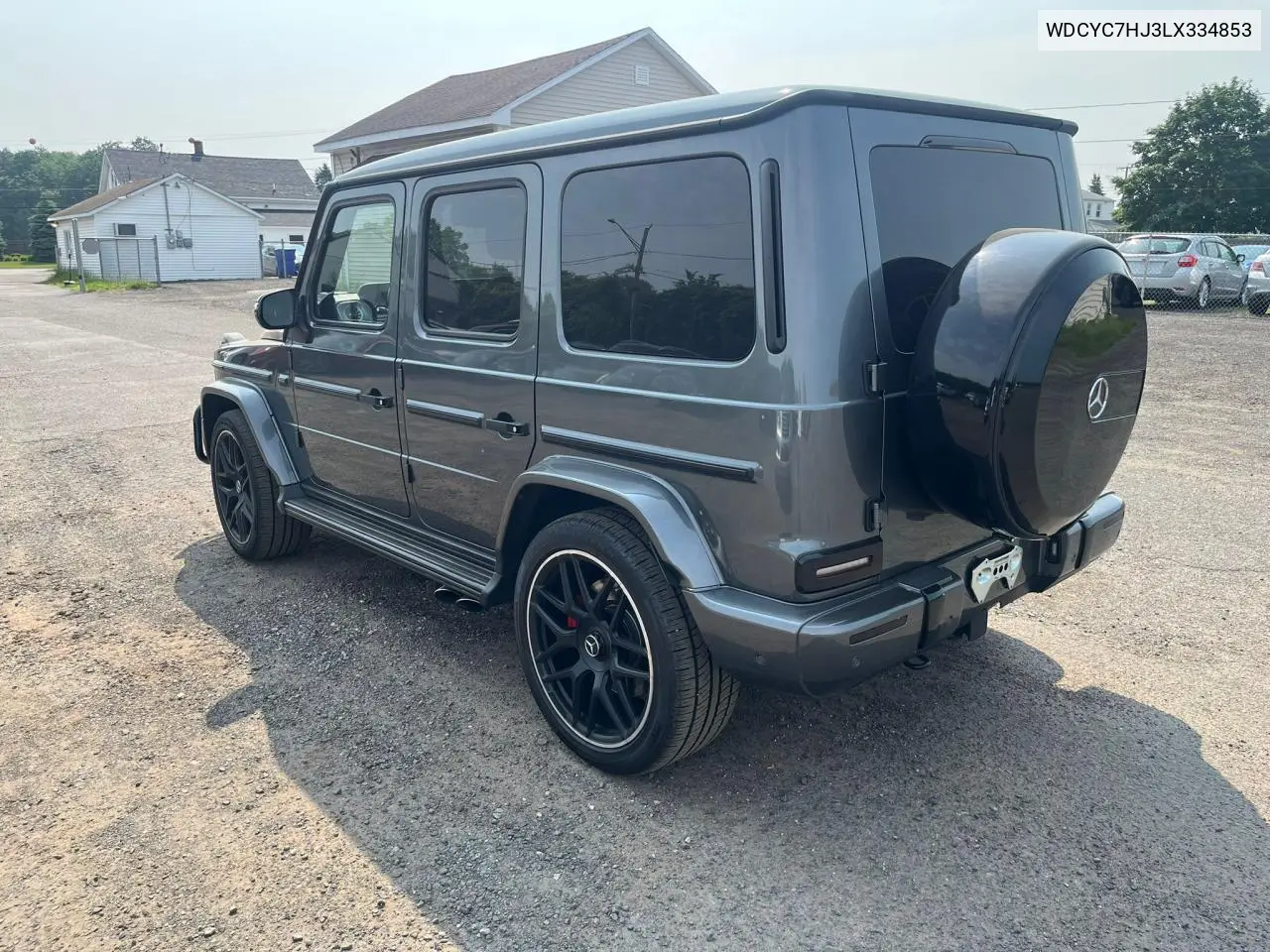 2020 Mercedes-Benz G 63 Amg VIN: WDCYC7HJ3LX334853 Lot: 60224255