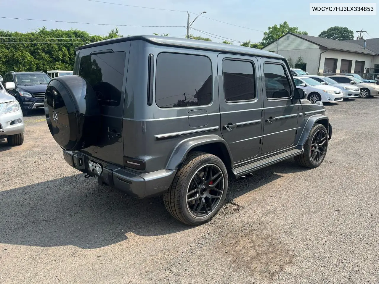 2020 Mercedes-Benz G 63 Amg VIN: WDCYC7HJ3LX334853 Lot: 60224255