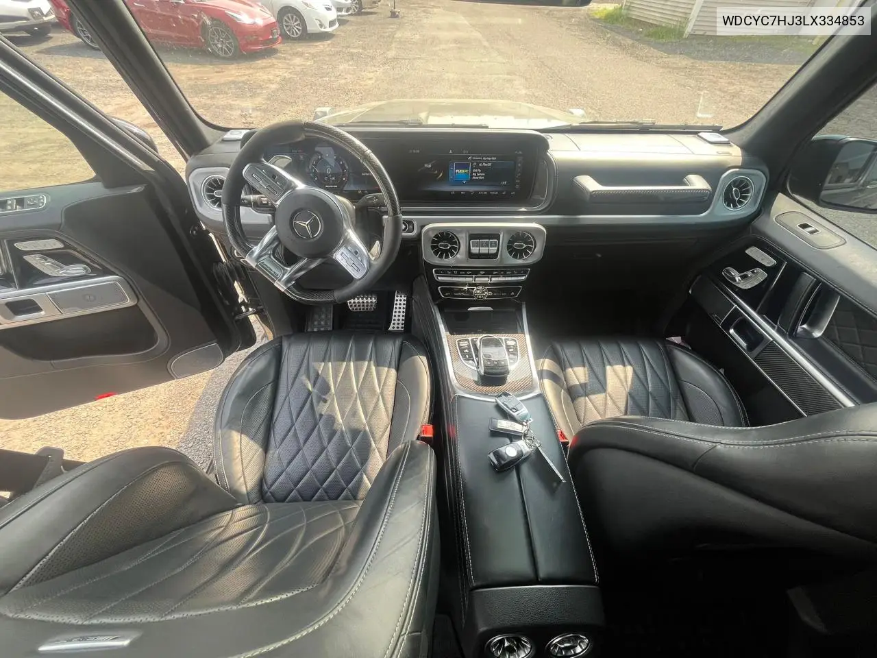 2020 Mercedes-Benz G 63 Amg VIN: WDCYC7HJ3LX334853 Lot: 60224255