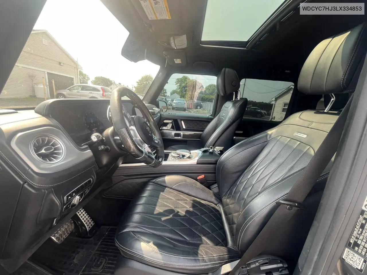 2020 Mercedes-Benz G 63 Amg VIN: WDCYC7HJ3LX334853 Lot: 60224255