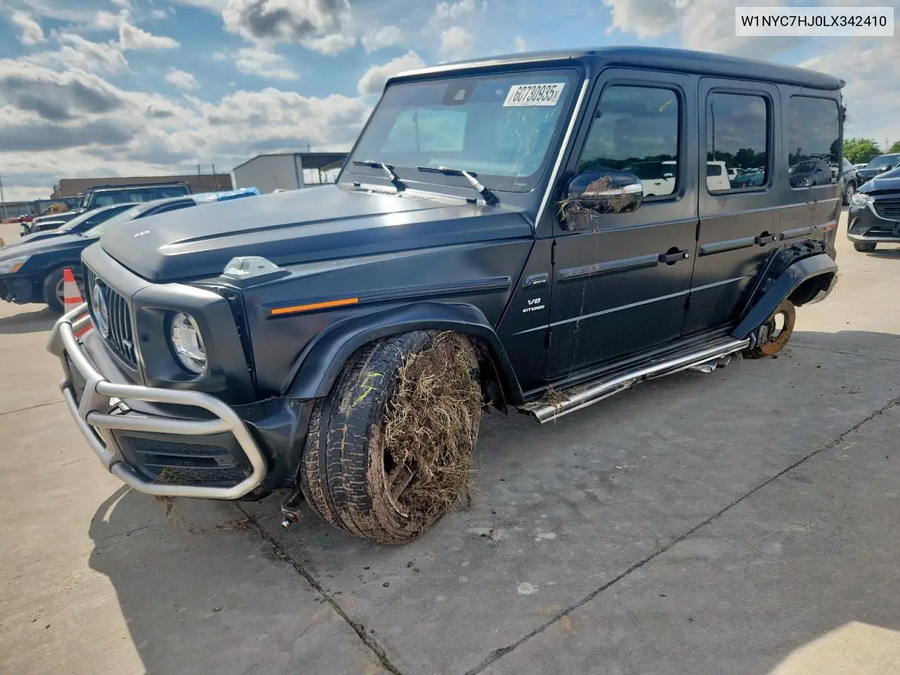 2020 Mercedes-Benz G 63 Amg VIN: W1NYC7HJ0LX342410 Lot: 60730935