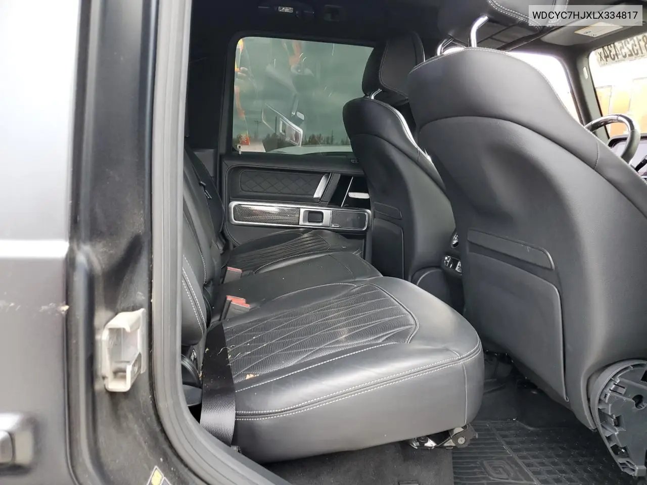 2020 Mercedes-Benz G 63 Amg VIN: WDCYC7HJXLX334817 Lot: 81525434