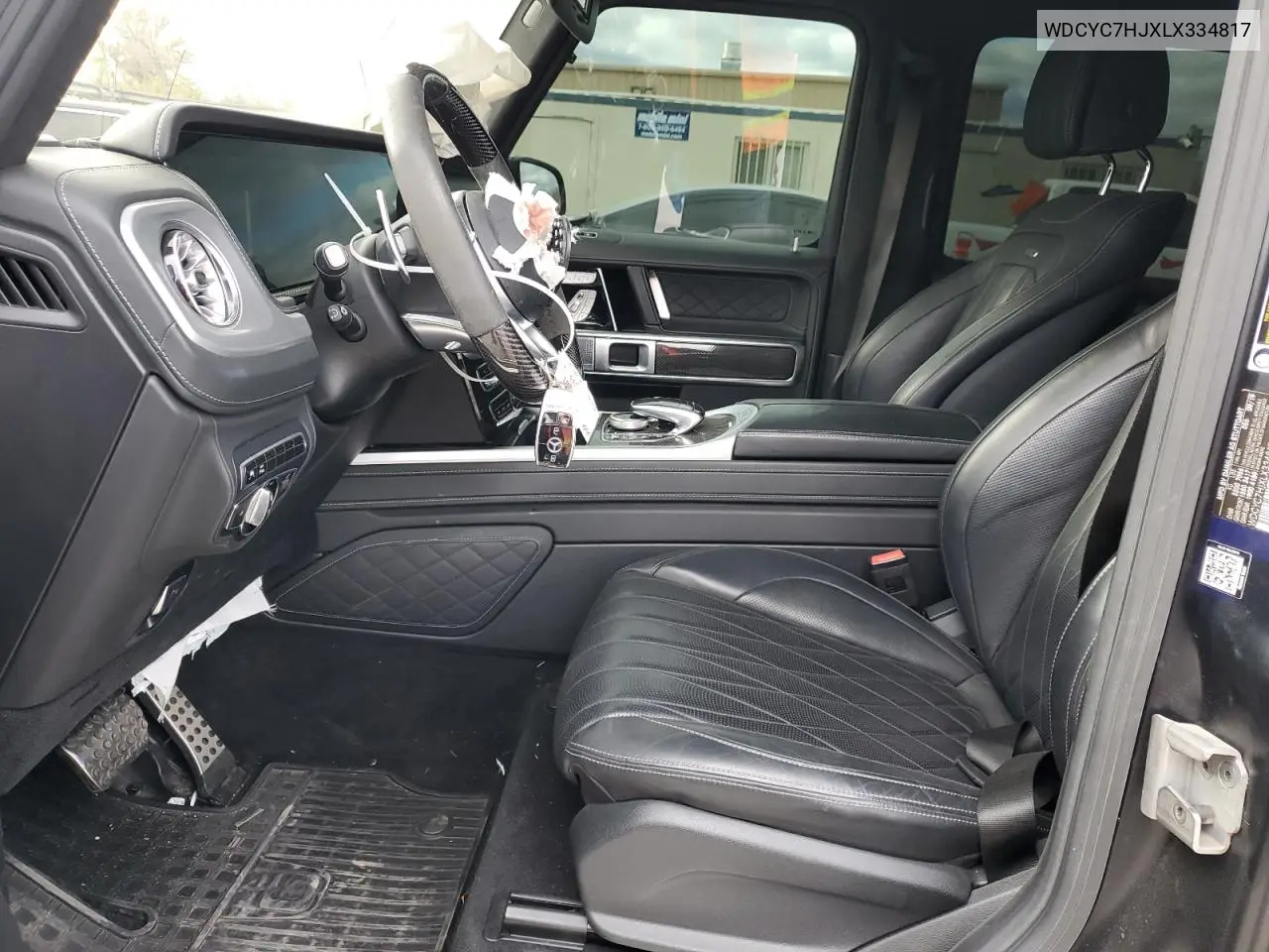 2020 Mercedes-Benz G 63 Amg VIN: WDCYC7HJXLX334817 Lot: 81525434