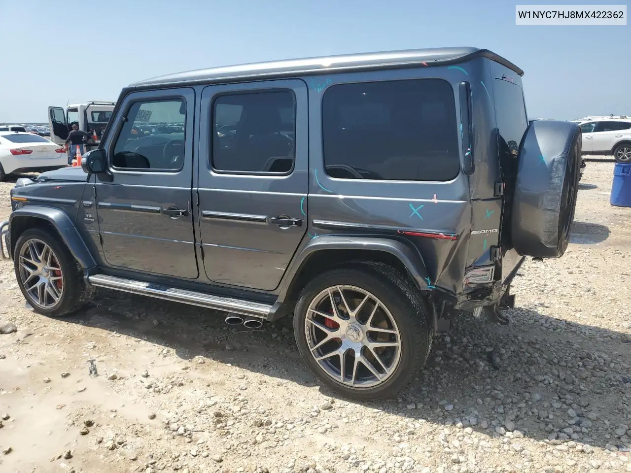 2021 Mercedes-Benz G 63 Amg VIN: W1NYC7HJ8MX422362 Lot: 54369955