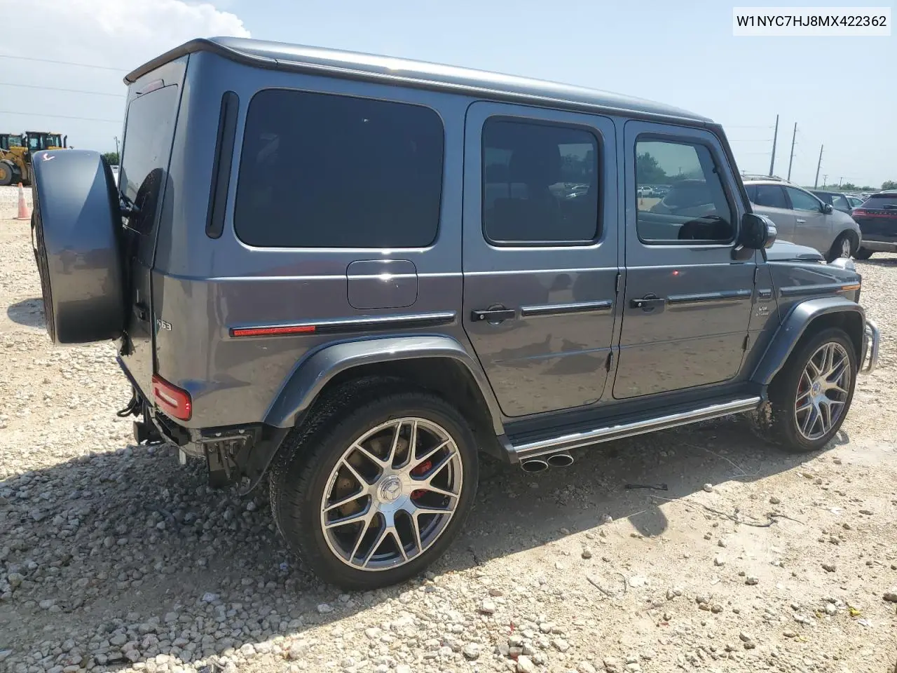 2021 Mercedes-Benz G 63 Amg VIN: W1NYC7HJ8MX422362 Lot: 54369955