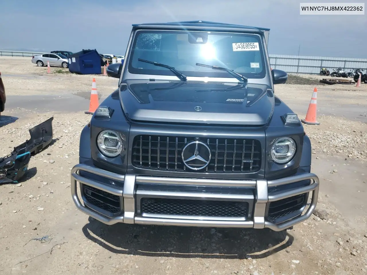 2021 Mercedes-Benz G 63 Amg VIN: W1NYC7HJ8MX422362 Lot: 54369955