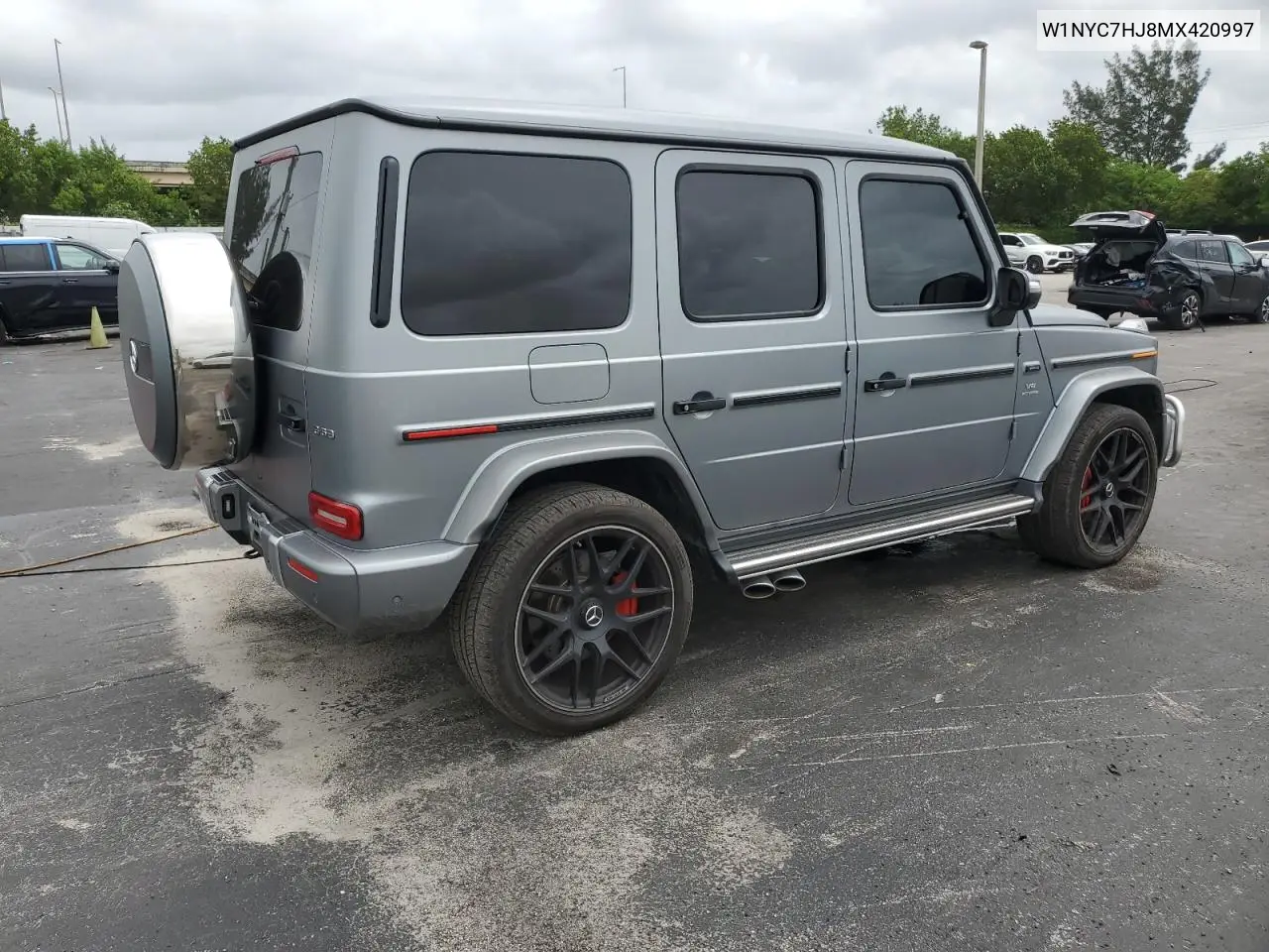 2021 Mercedes-Benz G 63 Amg VIN: W1NYC7HJ8MX420997 Lot: 59746575