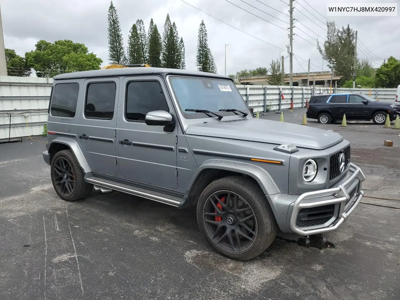 2021 Mercedes-Benz G 63 Amg VIN: W1NYC7HJ8MX420997 Lot: 59746575