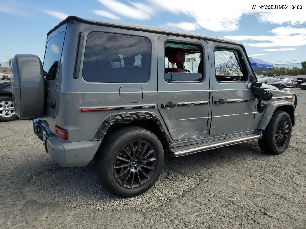 2021 Mercedes-Benz G 550 VIN: W1NYC6BJ1MX418480 Lot: 64115055